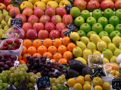 Fruta en el mercado
