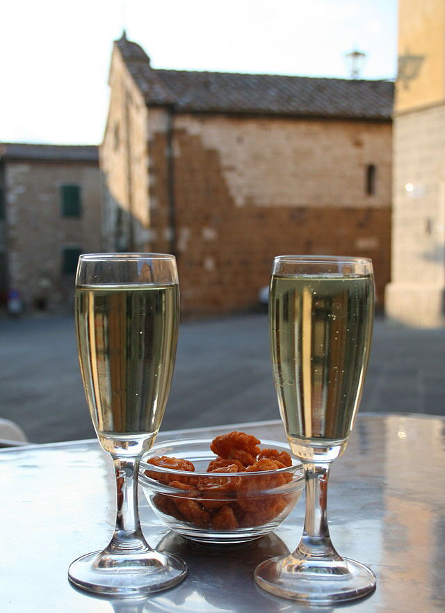 vasos de Prosecco