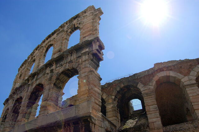 Antiguo anfiteatro de Verona