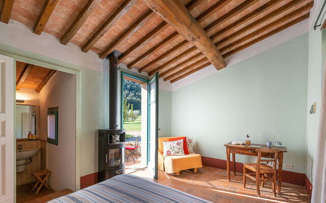 Podere Vignali, dormitorio