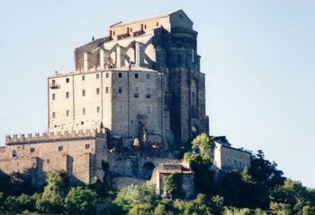 Vista de Sacra di San Michele