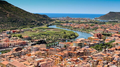 Vistas al mar en Bosa