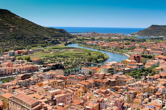 Vistas al mar en Bosa