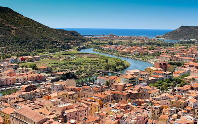 Vistas al mar en Bosa