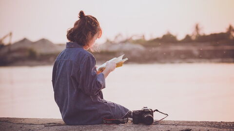 Lectura al atardecer