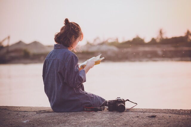 Lectura al atardecer