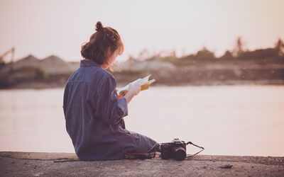 Lectura al atardecer