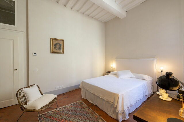 Casa Minerva, dormitorio