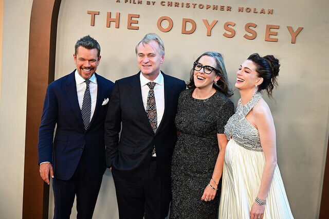 Una foto del estreno de «Odisea»