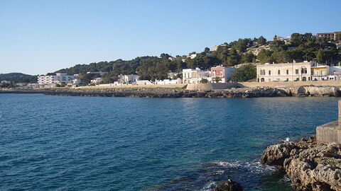 Ciudad costera en Salento