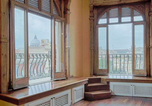 Vista de lujo del Vaticano