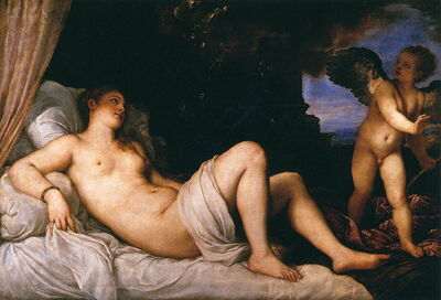 Danae, Titian