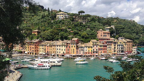 Vista sobre Portofino