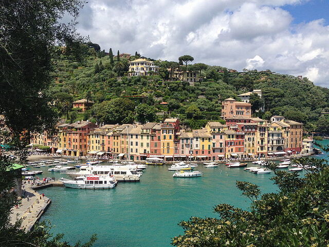 Vista sobre Portofino