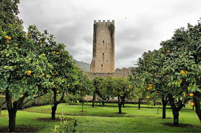 Castillo, Jardín de Ninfa