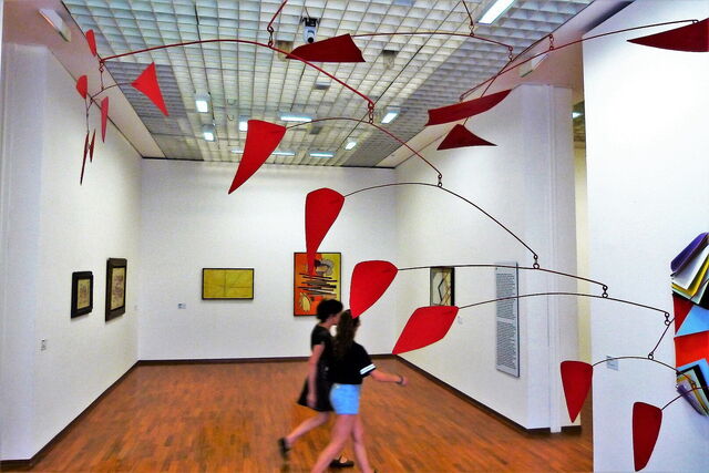 Calder en la Galleria civica d'arte moderna e contemporanea di Torino