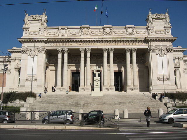 La Galleria Nazionale d'Arte Moderna e Contemporanea, Roma