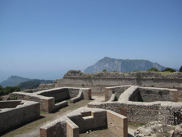 Villas Jovis, Ruinas