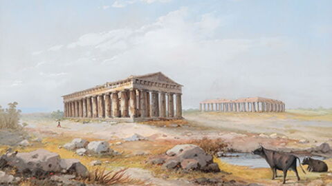 Templo de Paestum, Y. Gianni, 1898