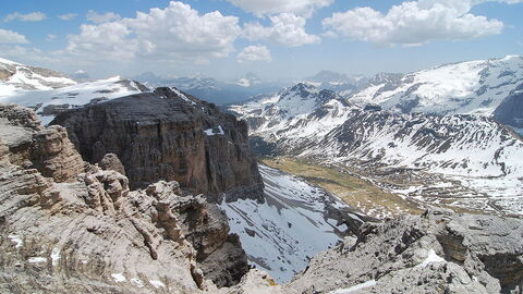 Vista de Dolomitas