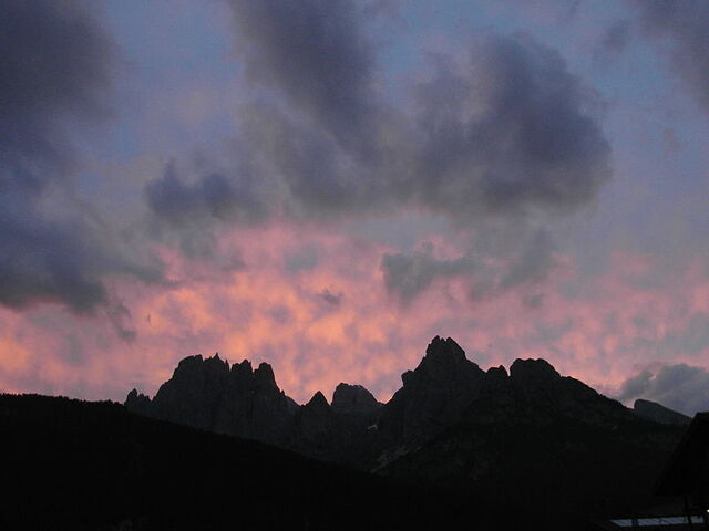 Horizonte de los Dolomitas