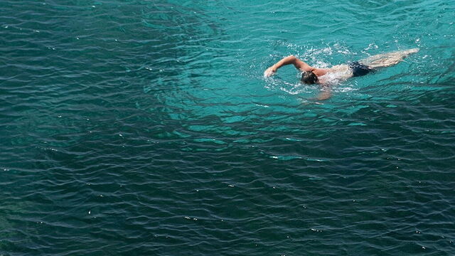 Natación en las islas Égadas