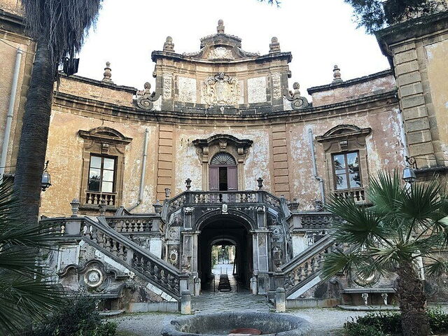 Exterior de Villa Palagonia