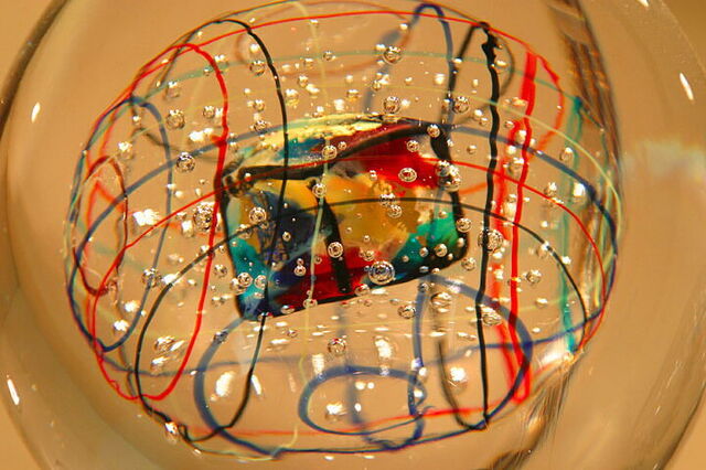 Vidrio coloreado de Murano