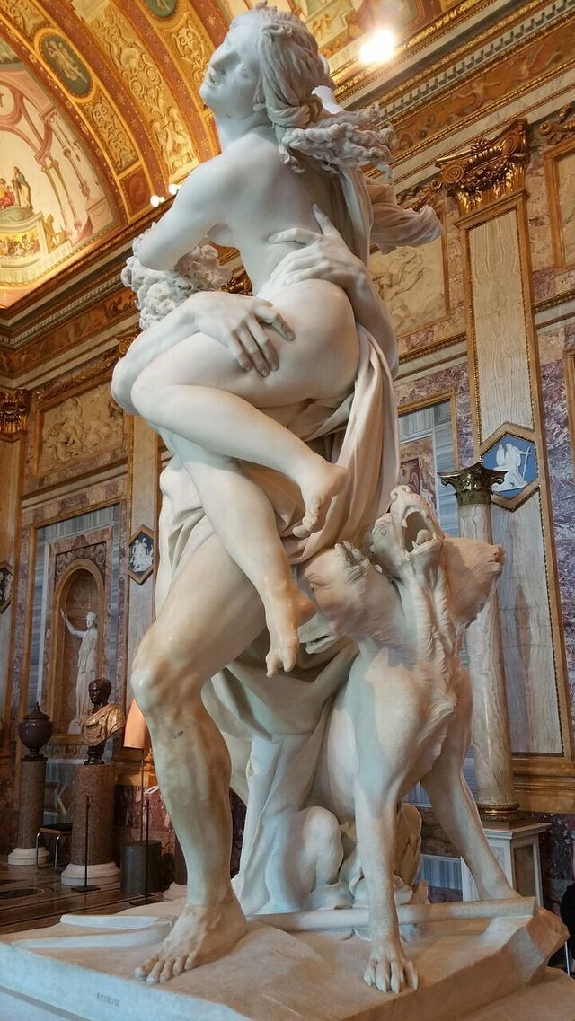 El rapto de Proserpina, Bernini