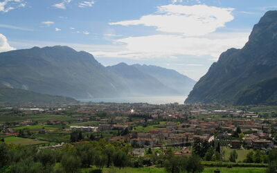 Vista de Riva del Garda