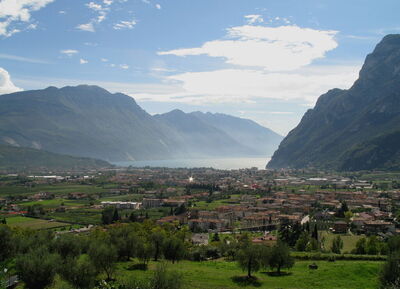 Vista de Riva del Garda