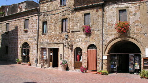 Sovana en Toscana