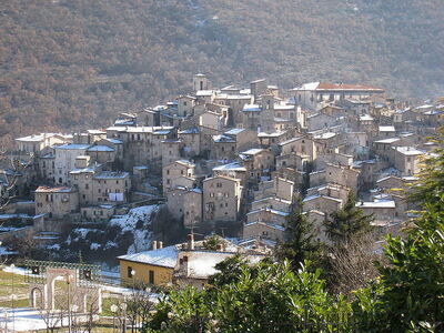 Borgo di Scanno en Abruzzo