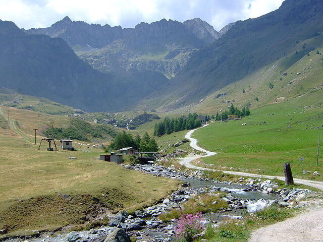 Río Po en Piamonte
