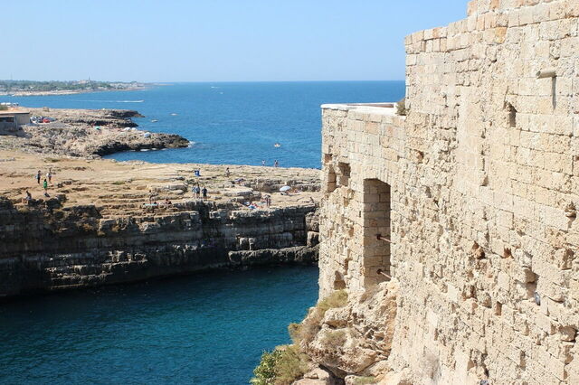 Polignano a Mare, mar