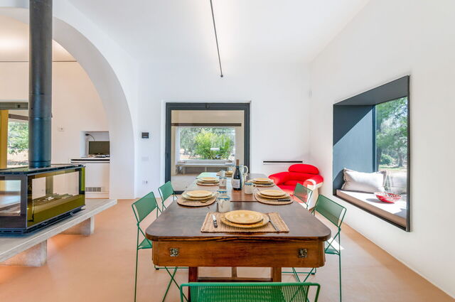 Villa Manè, comedor