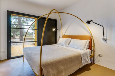 Villa Manè, dormitorio