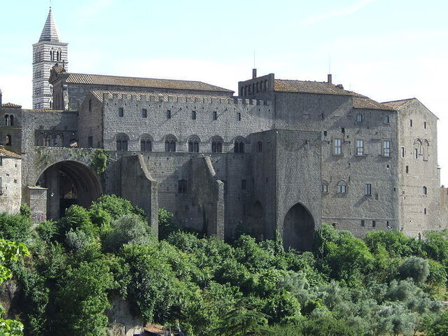 Palacio papal en Viterbo