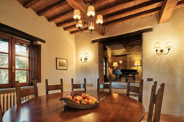 Casa Tettoia, comedor