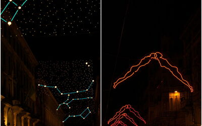 Las luces en Turín