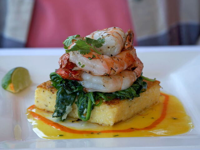 Plato con estilo Polenta