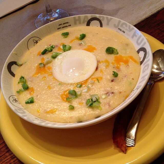 Polenta sabrosa "sémola"