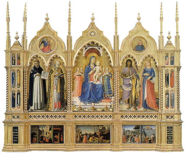 Retablo de Fra Angelico en Perugia