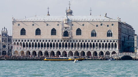 Vista del Canal del Palazzo Ducale
