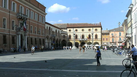 Piazza en Rávena