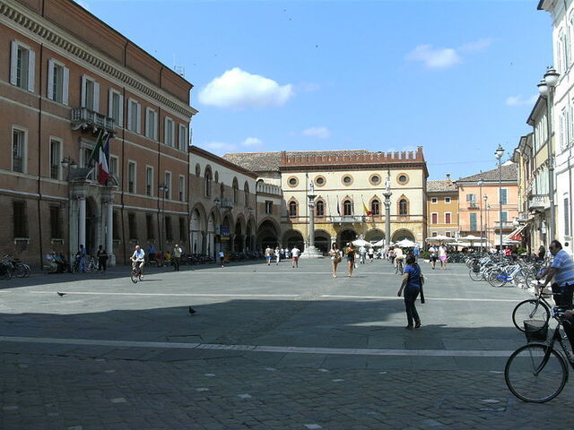 Piazza en Rávena