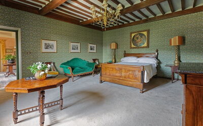 Villa De Ranieri, una de las habitaciones