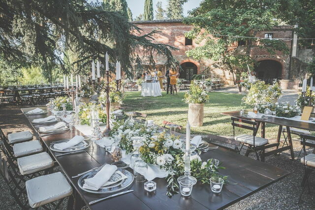 Cena de boda en Castelletto