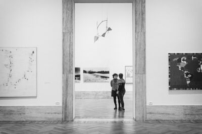 Galería Nacional de Arte Moderno y Contemporáneo, interior