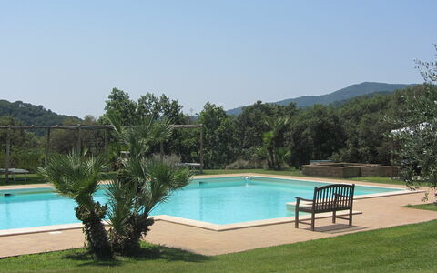 Villa Di Seripa: Piscina, Propiedad, Hierba, Recurso, Ocio, Bienes Raíces, Casa, Vacaciones, Inmuebles, Árbol
